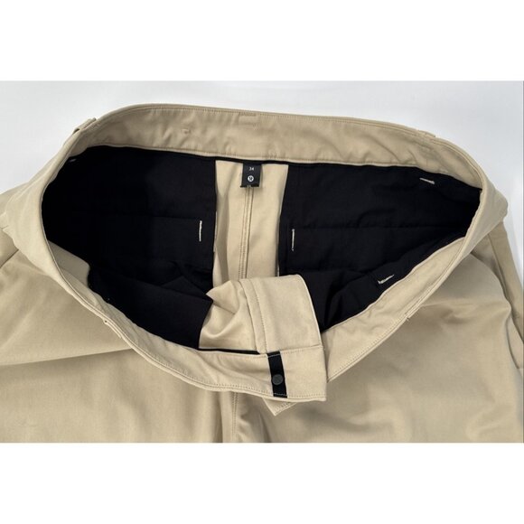 Lululemon Commission Pants Mens 34x31 Khaki Golf Slim Performance Relax Stretch - Picture 6 of 14
